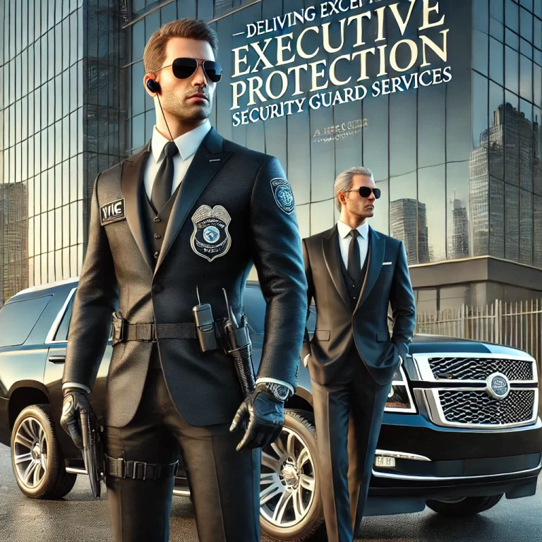 Delivering Exceptional Executive Protection Security Guard Services