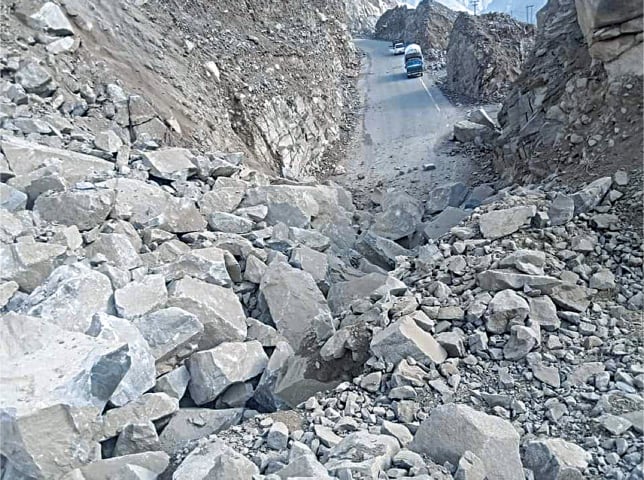 Gilgit-Baltistan cut off as rains trigger landslides